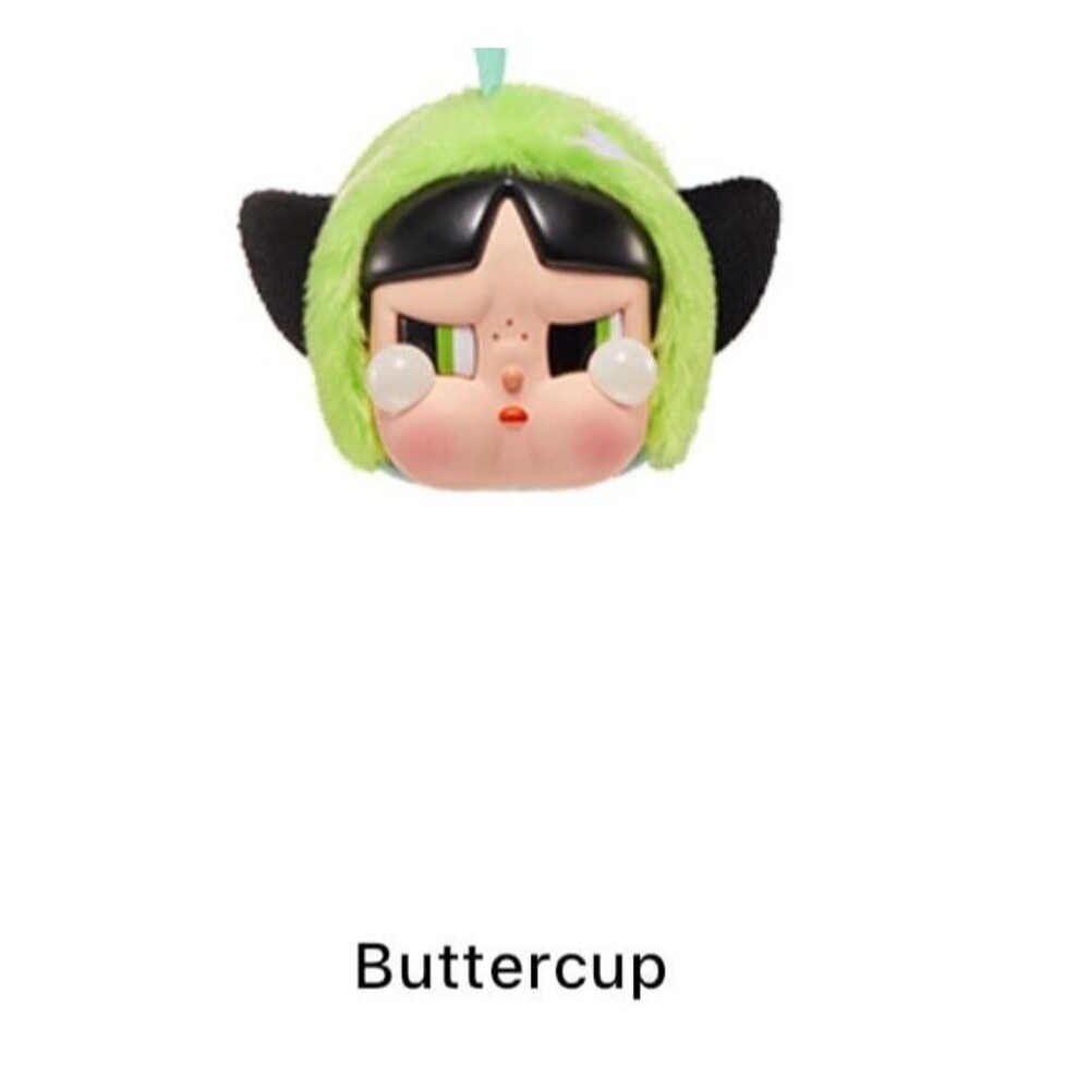 CRYBABY × Powerpuff Girls Series-Vinyl Face Plush Blind Box - Buttercup